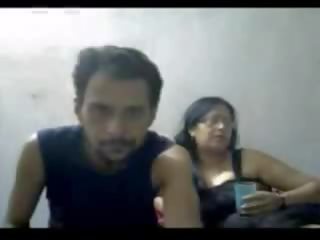 India grown-up pasangan mr dan nyonya gupta di kamera web