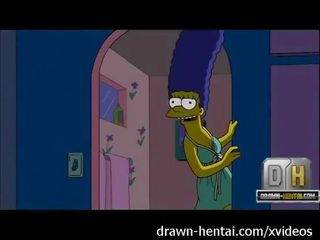 Simpsons Ενήλικος ταινία - βρόμικο βίντεο νύχτα