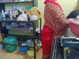 שלי bhabhi מפתה ו - i מזוין שלה ב מטבח כאשר שלי אח היה לא ב בית